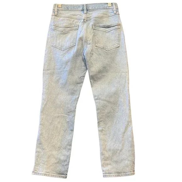 Frame Jeans Womens 25 Light Wash Le High Straight Sustainable Denim - Picture 2 of 8